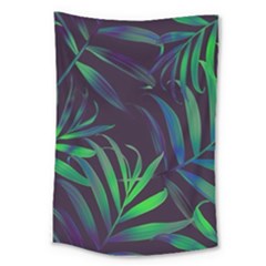 Tree Leaves Large Tapestry by nateshop