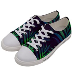 Tree Leaves Women s Low Top Canvas Sneakers by nateshop