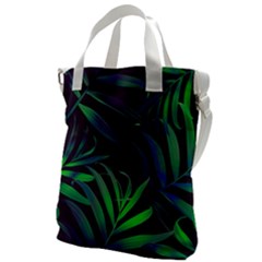 Tree Leaves Canvas Messenger Bag by nateshop