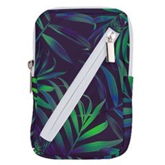 Tree Leaves Belt Pouch Bag (small) by nateshop