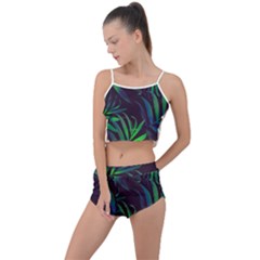 Tree Leaves Summer Cropped Co-ord Set by nateshop