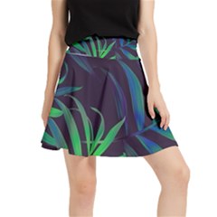 Tree Leaves Waistband Skirt by nateshop