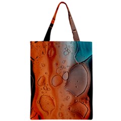 Water Screen Zipper Classic Tote Bag by nateshop