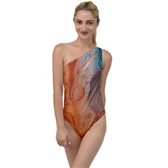 Water Screen To One Side Swimsuit by nateshop