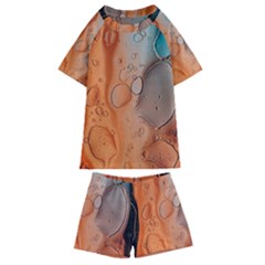 Water Screen Kids  Swim T-shirt And Shorts Set by nateshop