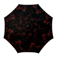 Amoled Red N Black Golf Umbrellas by nateshop