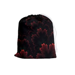 Amoled Red N Black Drawstring Pouch (large) by nateshop