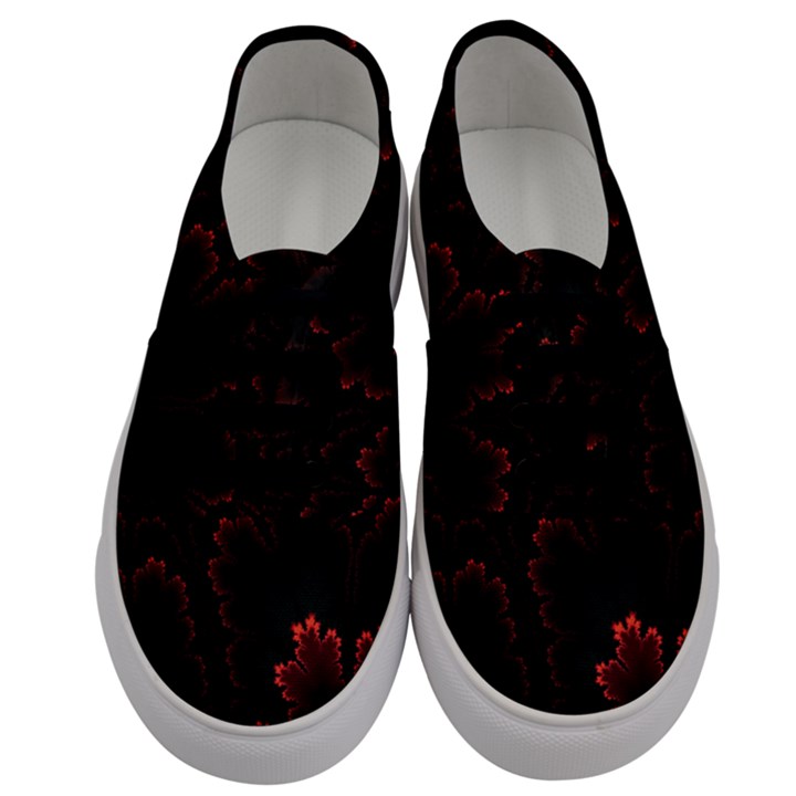 Amoled Red N Black Men s Classic Low Top Sneakers