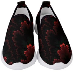 Amoled Red N Black Kids  Slip On Sneakers by nateshop