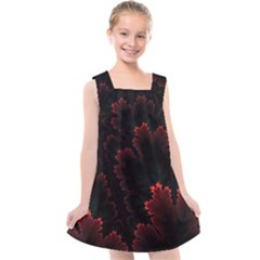 Amoled Red N Black Kids  Cross Back Dress by nateshop