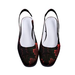 Amoled Red N Black Women s Classic Slingback Heels by nateshop