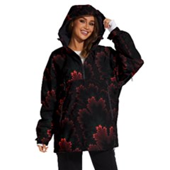 Amoled Red N Black Women s Ski And Snowboard Jacket by nateshop