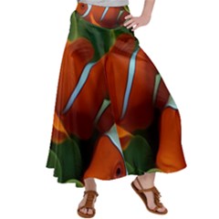 Fish Women s Satin Palazzo Pants by nateshop