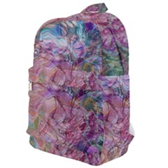 Abstract Waves Classic Backpack by kaleidomarblingart