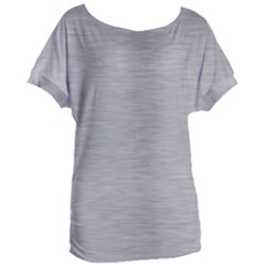 Aluminum Textures, Horizontal Metal Texture, Gray Metal Plate Women s Oversized T-shirt