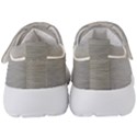 Aluminum Textures, Horizontal Metal Texture, Gray Metal Plate Kids  Velcro Strap Shoes View4