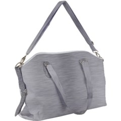 Aluminum Textures, Horizontal Metal Texture, Gray Metal Plate Canvas Crossbody Bag by nateshop