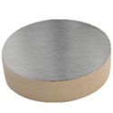 Aluminum Textures, Horizontal Metal Texture, Gray Metal Plate Wooden Bottle Opener (Round) View1