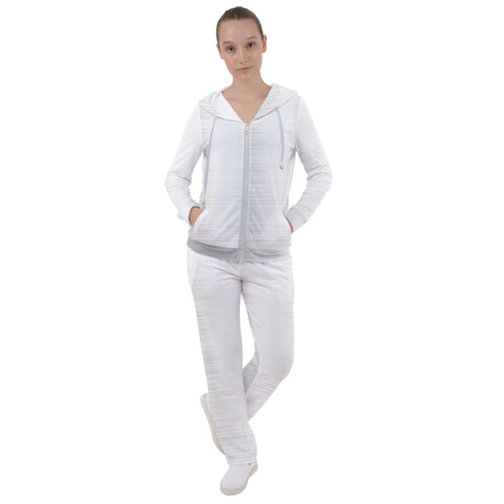 Aluminum Textures, Polished Metal Plate Women s Tracksuit