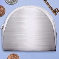 Aluminum Textures, Polished Metal Plate Horseshoe Style Canvas Pouch by nateshop