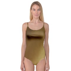 Gold, Golden Background ,aesthetic Camisole Leotard  by nateshop