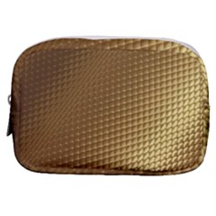 Gold, Golden Background ,aesthetic Make Up Pouch (small) by nateshop