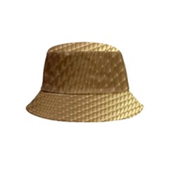 Gold, Golden Background ,aesthetic Inside Out Bucket Hat (kids) by nateshop