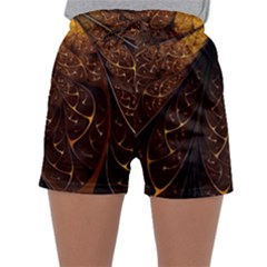 Gold, Golden Background Sleepwear Shorts by nateshop