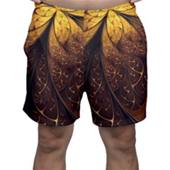 Gold, Golden Background Men s Shorts by nateshop