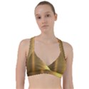 Golden Textures Polished Metal Plate, Metal Textures Sweetheart Sports Bra View1