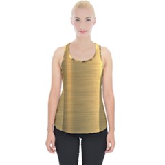 Golden Textures Polished Metal Plate, Metal Textures Piece Up Tank Top by nateshop