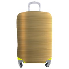 Golden Textures Polished Metal Plate, Metal Textures Luggage Cover (medium)