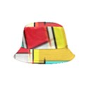 Multicolored Retro Abstraction%2 Bucket Hat (Kids) View1