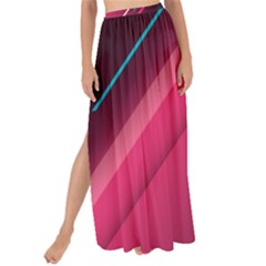 Pink-blue Retro Background, Retro Backgrounds, Lines Maxi Chiffon Tie-up Sarong by nateshop