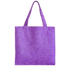 Purple Paper Texture, Paper Background Zipper Grocery Tote Bag by nateshop