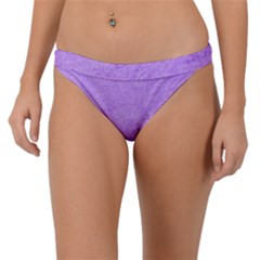 Purple Paper Texture, Paper Background Band Bikini Bottoms by nateshop