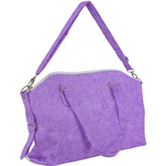 Purple Paper Texture, Paper Background Canvas Crossbody Bag by nateshop