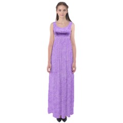 Purple Paper Texture, Paper Background Empire Waist Maxi Dress by nateshop