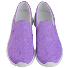 Purple Paper Texture, Paper Background Men s Lightweight Slip Ons by nateshop