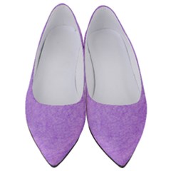 Purple Paper Texture, Paper Background Women s Low Heels