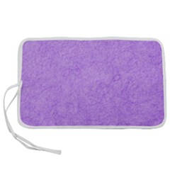 Purple Paper Texture, Paper Background Pen Storage Case (m) by nateshop