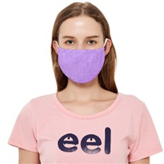 Purple Paper Texture, Paper Background Cloth Face Mask (adult) by nateshop