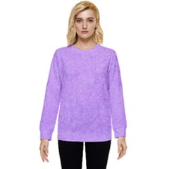 Purple Paper Texture, Paper Background Hidden Pocket Sweatshirt by nateshop