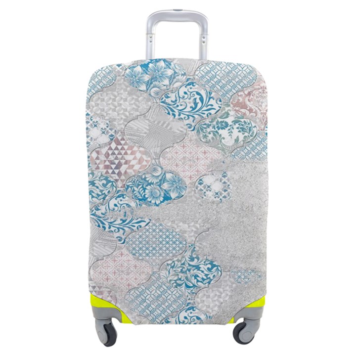 Vintage Retro Texture, Light Retro Background Luggage Cover (Medium)