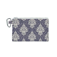 Vintage Texture, Floral Retro Background, Patterns, Canvas Cosmetic Bag (small) by nateshop