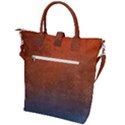 Orange To Blue, Abstract, Background, Blue, Orange, Buckle Top Tote Bag View2