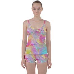 Dress 3 Tie Front Two Piece Tankini