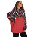 Alice in wonderland flower Women s Ski and Snowboard Waterproof Breathable Jacket View2