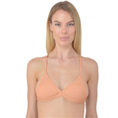 Peach Fuzz 2024 Reversible Tri Bikini Top by dressshop