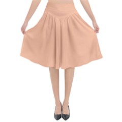 Peach Fuzz 2024 Flared Midi Skirt by dressshop